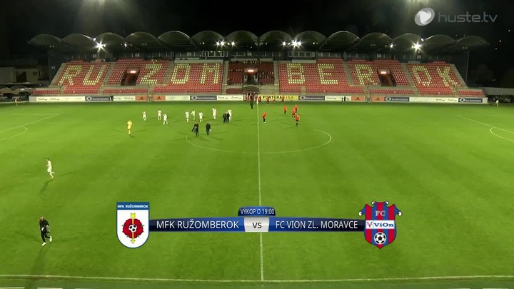 ZOSTRIH: MFK Ružomberok - FC ViOn Zlaté Moravce 2:1